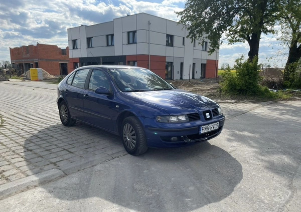 Seat Leon cena 9500 przebieg: 197000, rok produkcji 2005 z Września małe 37